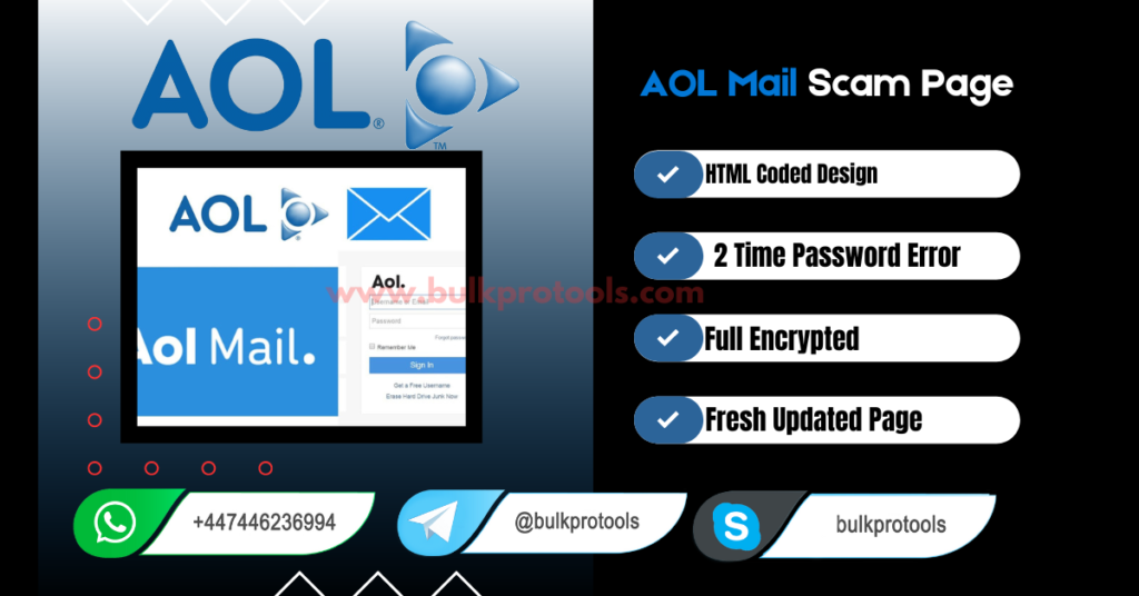 AOL scam page