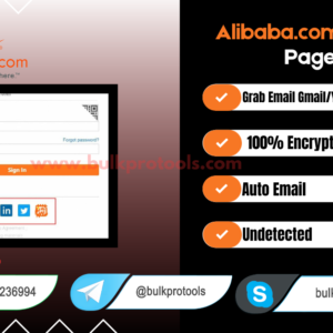 Alibaba scam page