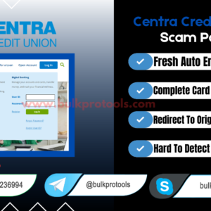 Centra Credit Union scam page