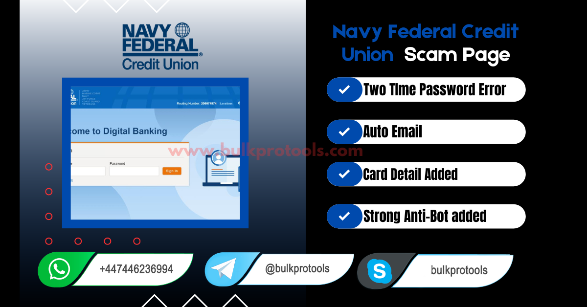 Navy Federal Credit Union Scam Page