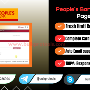 People’s Bank scam page