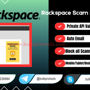 Rackspace Login scam page