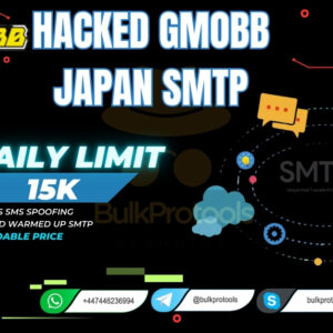 Hacked GMOBB Japan SMTP | 15k Daily Limit