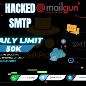 Hacked Mailgun SMTP | 50k Daily Limit