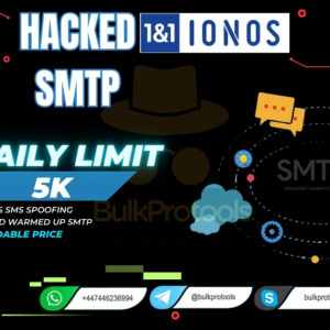 Hacked 1&1 IONOS SMTP | 5k Daily Limit