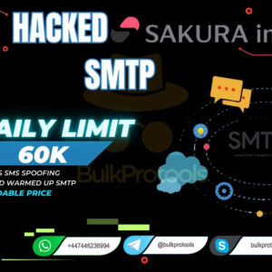 Hacked Sakura Internet SMTP | 60k Daily Limit