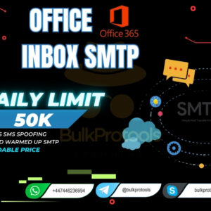 Hacked Office 365 SMTP | 50k Daily Limit