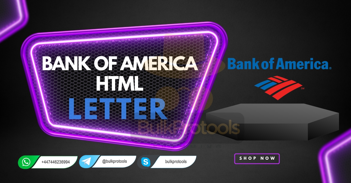 Bank Of America Letter