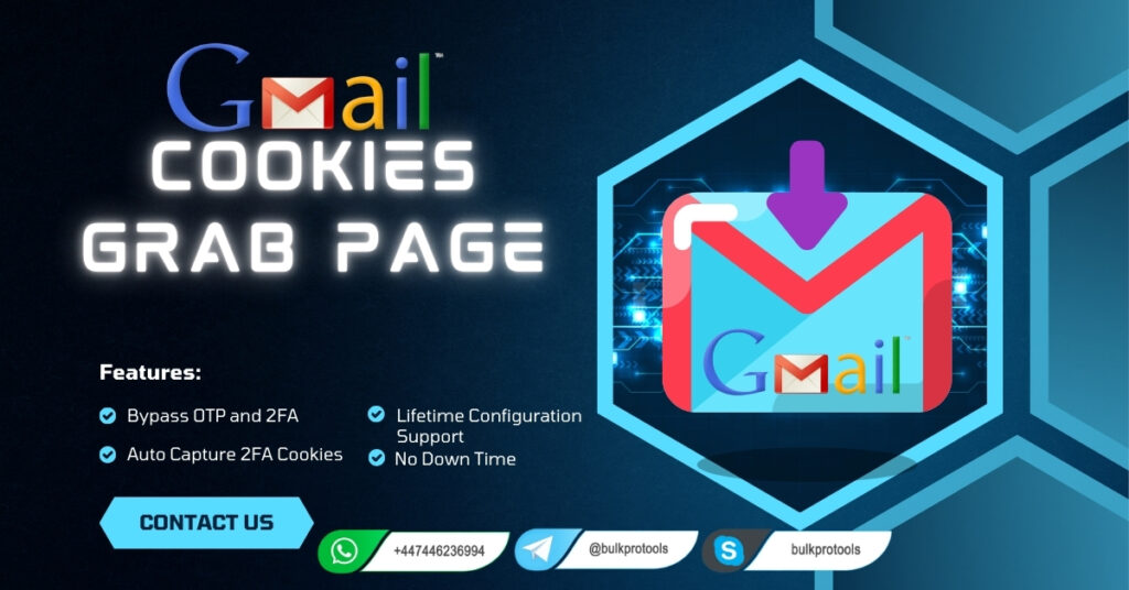 Gmail Cookies Grab Page