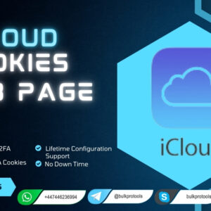 iCloud Cookies Grab Page