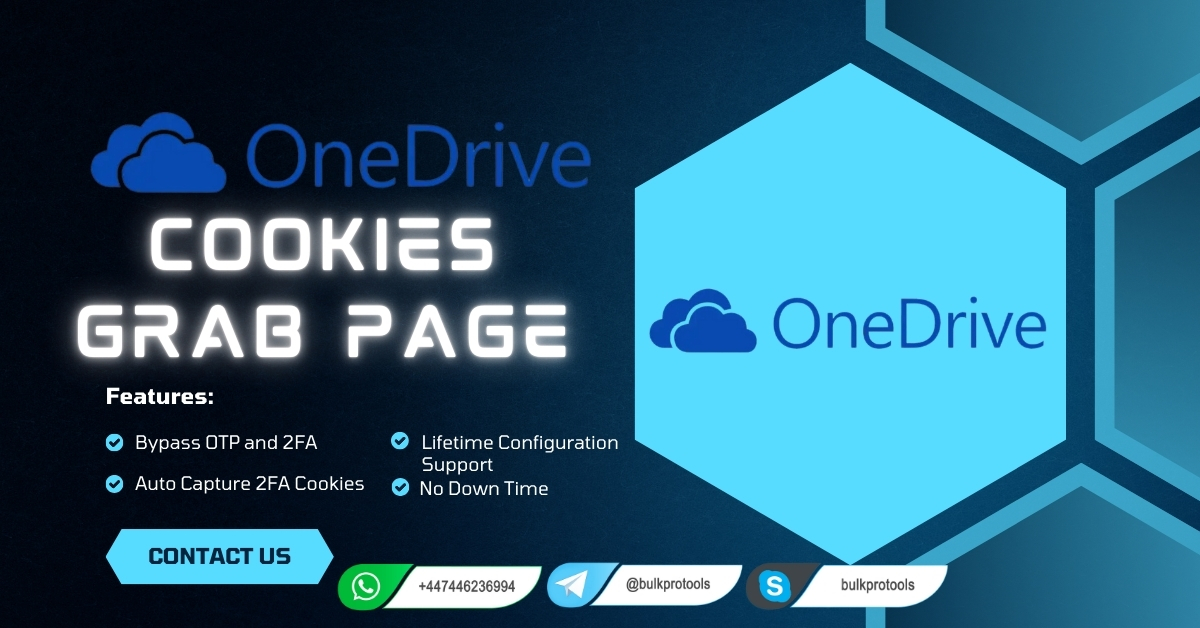 OneDrive Cookies Grab Page