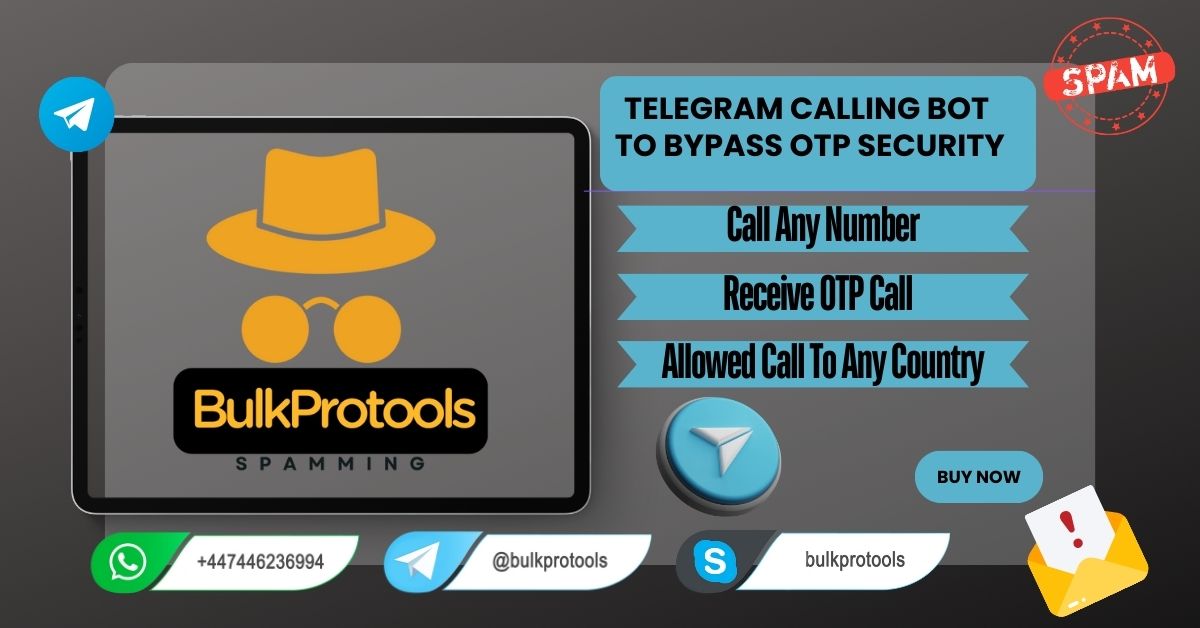 Telegram Calling Bot | Bypass OTP Security