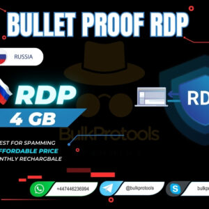Bulletproof 4 GB Russia Rdp
