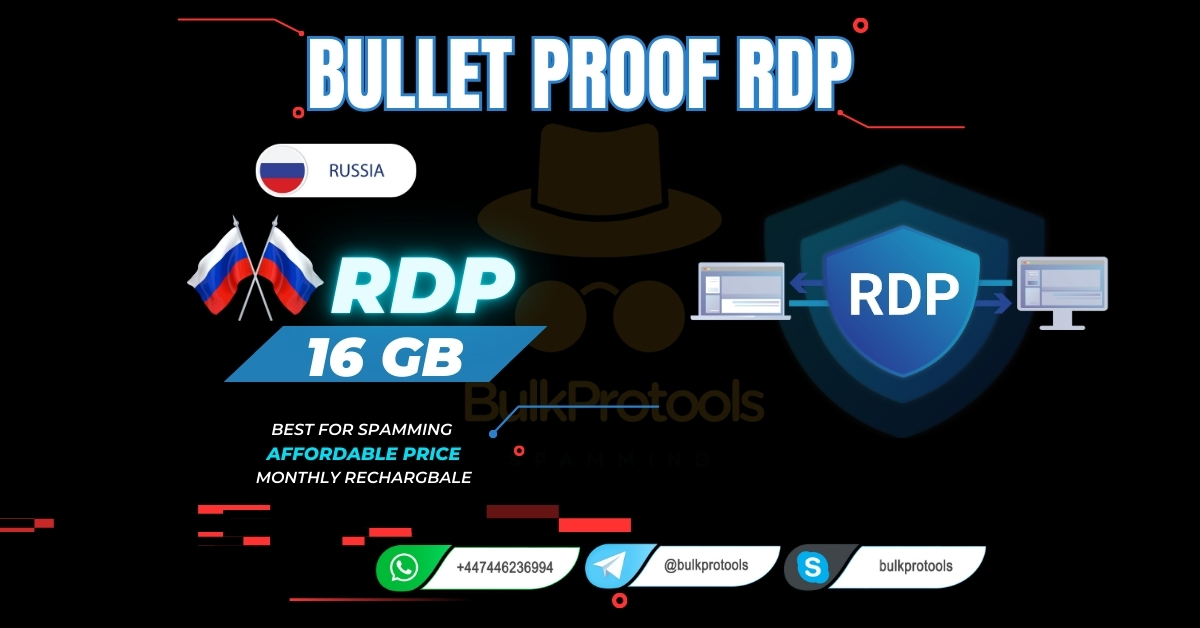 Bulletproof 16 GB Russia Rdp