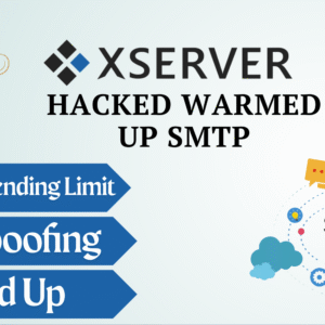 Hacked Xserver Japan SMTP Reliable Email Sending with 15K / 30K / 50K Limits